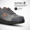 imageNew Balance Composite Toe Safety Shoe for Men Speedware  Slip Resistant Puncture Resistant Electrical HazardGreyOrange