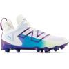 imageNew Balance Freeze 4 Lacrosse Shoes  BlueWhitePurple FadeCoastal Blue