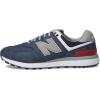 imageNew Balance Mens 574 Greens V2 Golf ShoeNavy