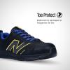 imageNew Balance Mens Aluminum Toe Evolve Industrial ShoeBlackBlueYellow