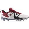 imageNew Balance Mens Freezelx V4 Low Lacrosse ShoeWhiteCrimsonBlack