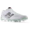 imageNew Balance Mens Freezelx V5 Low Lacrosse ShoeWhiteBlackSilver Metallic