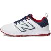 imageNew Balance Mens Fresh Foam Contend V2 Golf ShoeWhiteNavy