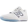 imageNew Balance Mens FuelCell 996 V4 Hard Court Tennis ShoeWhiteNavyHilite