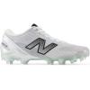 imageNew Balance Womens Freezelx V5 Low Lacrosse ShoeWhiteBlackSilver Metallic