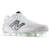 imageNew Balance Womens Freezelx V5 Low Lacrosse ShoeWhiteBlackSilver Metallic