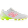 imageNew Balance Womens Freezelx V5 Low Lacrosse ShoeWhiteHiliteUltra Pink