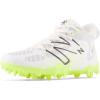 imageNew Balance Boys Freezelx V4 Lacrosse ShoeWhiteHiliteBlack