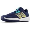 imageNew Balance Mens 696 V6 Tennis ShoeWhiteClementine