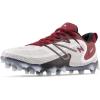 imageNew Balance Mens Freezelx V4 Low Lacrosse ShoeWhiteCrimsonBlack