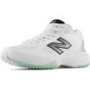 imageNew Balance Mens Freezelx V5 Turf Lacrosse ShoeWhiteBlackSilver Metallic