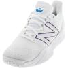 imageNew Balance Mens Fresh Foam X Lav V2 Hard Court Tennis ShoeWhiteLaser Blue