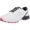 imageNew Balance Mens Striker V3 Golf ShoeWhiteBlueRed