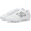 imageNew Balance Unisex BurnX4 Lacrosse Shoe WhiteGrey Matter 105 US Men