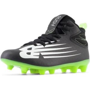 imageNew Balance Boys Rush V4 Lacrosse ShoeBlackBlackHilite
