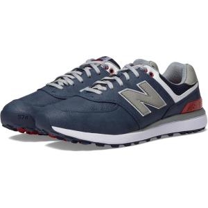 imageNew Balance Mens 574 Greens V2 Golf ShoeNavy
