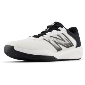 imageNew Balance Mens 696 V6 Tennis ShoeWhiteBlack