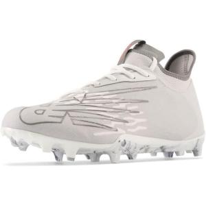 imageNew Balance Mens Burnx3 Lacrosse ShoeGreyWhiteWhite