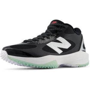 imageNew Balance Mens Freezelx V5 Turf Lacrosse ShoeBlackWhiteSilver Metallic