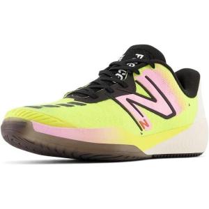 imageNew Balance Mens FuelCell 996 V4 Hard Court Tennis ShoeCosmic PineappleCosmic RoseBlack