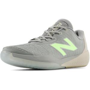 imageNew Balance Mens FuelCell 996 V4 Hard Court Tennis ShoeSlate GreyBleached Lime Glo