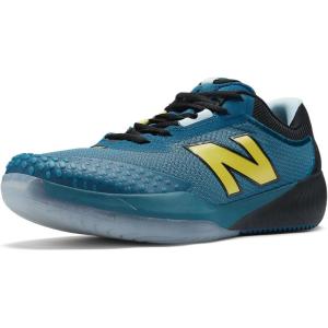 imageNew Balance Mens FuelCell 996 V4 Hard Court Tennis ShoeTerrariumBlackFirefly