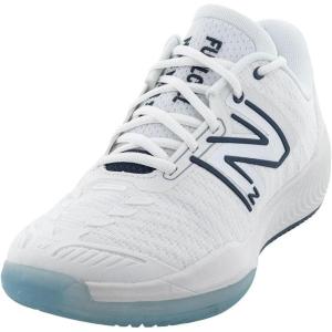 imageNew Balance Mens FuelCell 996 V4 Hard Court Tennis ShoeWhiteNavyHilite