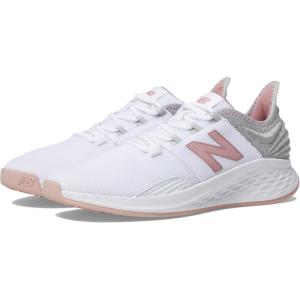 imageNew Balance Womens Fresh Foam Roav Golf ShoeWhitePink