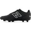 imageNew Balance Mens 442 Academy Fg V2 Soccer ShoeBlackWhite