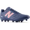 imageNew Balance Mens 442 Academy Fg V2 Soccer ShoeNb NavySilverEnergy Red