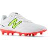 imageNew Balance Mens 442 Academy Fg V2 Soccer ShoeWhiteEnergy RedHilite