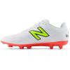 imageNew Balance Mens 442 Academy Fg V2 Soccer ShoeWhiteEnergy RedHilite