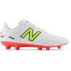 imageNew Balance Mens 442 Academy Fg V2 Soccer ShoeWhiteEnergy RedHilite