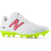 imageNew Balance Mens 442 Academy Fg V2 Soccer ShoeWhiteHiliteBlack
