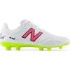 imageNew Balance Mens 442 Academy Fg V2 Soccer ShoeWhiteHiliteBlack
