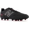 imageNew Balance Mens 442 V2 Team FG Soccer ShoeBlackWhiteRed
