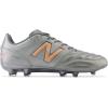 imageNew Balance Mens 442 V2 Team FG Soccer ShoeSilverGraphiteCopper