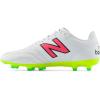 imageNew Balance Mens 442 V2 Team FG Soccer ShoeWhiteHiliteNeon Pink