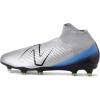 imageNew Balance Unisex Adult Tekela V4 Magia FG Soccer ShoeSilverBright LapisBlack