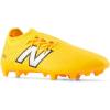 imageNew Balance UnisexAdult Furon Dispatch Fg V7 Soccer ShoeSun GlowMetallic SilverBlack