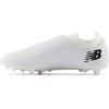 imageNew Balance UnisexAdult Furon Dispatch Fg V7 Soccer ShoeWhiteBlackTrue Red