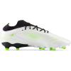 imageNew Balance UnisexAdult Tekela Team Low Laced Fg V5 Soccer ShoeWhiteBlackPixel Green