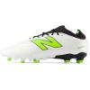 imageNew Balance UnisexAdult Tekela Team Low Laced Fg V5 Soccer ShoeWhiteBlackPixel Green