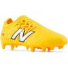 imageNew Balance UnisexChild Furon Dispatch Fg V7 Soccer ShoeSun GlowMetallic SilverBlack