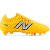 imageNew Balance UnisexChild Furon Dispatch Fg V7 Soccer ShoeSun GlowMetallic SilverBlack