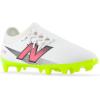 imageNew Balance UnisexChild Furon Dispatch Fg V7 Soccer ShoeWhiteHiliteBlack