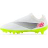 imageNew Balance UnisexChild Furon Dispatch Fg V7 Soccer ShoeWhiteHiliteBlack