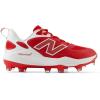 imageNew Balance Womens Fresh Foam Velo V4 Molded Softball ShoeTeam RedWhite