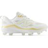 imageNew Balance Womens Fresh Foam Velo V4 Molded Softball ShoeWhiteGold