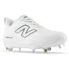 imageNew Balance Womens Fresh Foam X Velo V4 Metal Softball ShoeWhite SyntheticBlack